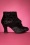 Ruby Shoo 39595 Seren Booties Black Heels Bow Velvet Girr 10202021 000005 W