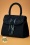 Ruby Shoo 40s Riva Handbag in Midnight Blue