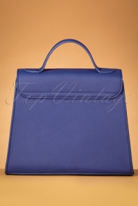 Lulu Hun - 50s Lara Rainbow Bag in Blue 5