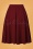 Vintage Chic 50s Sheila Swing Skirt in Red 28056 20180305 0009W