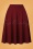 Vintage Chic 50s Sheila Swing Skirt in Red 28056 20180305 0003W