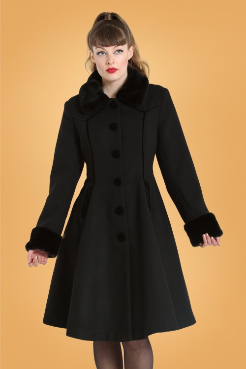 Bunny - 50s Olwin Coat in Black 2