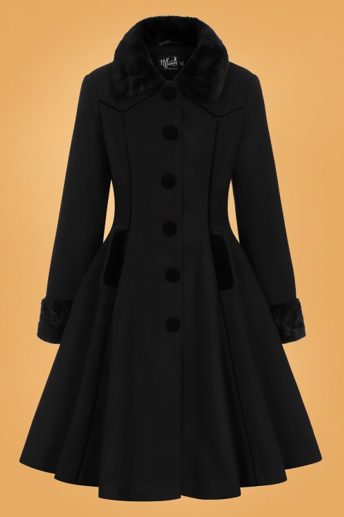 Bunny - 50s Olwin Coat in Black