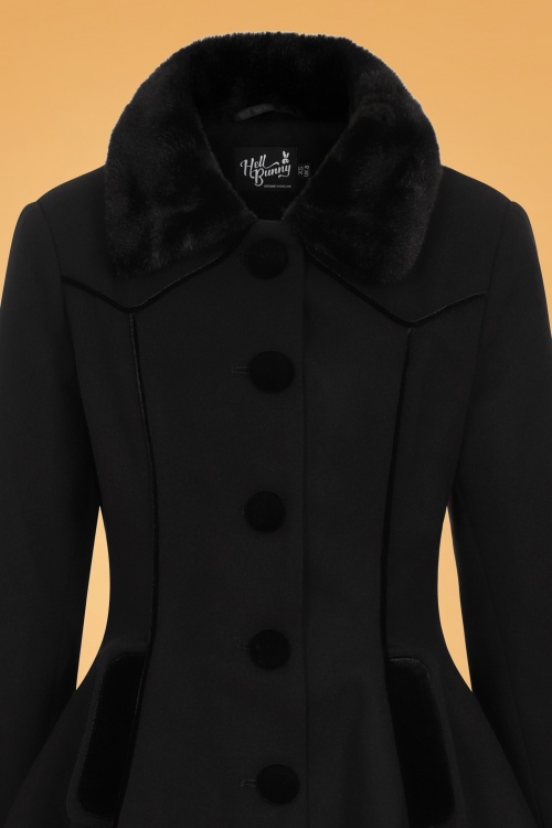 Bunny - 50s Olwin Coat in Black 3