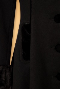 Bunny - Olwin mantel in zwart 6