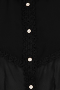 Bunny - Taffy blouse in zwart 4