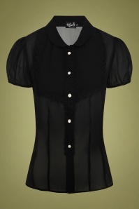 Bunny - Taffy blouse in zwart