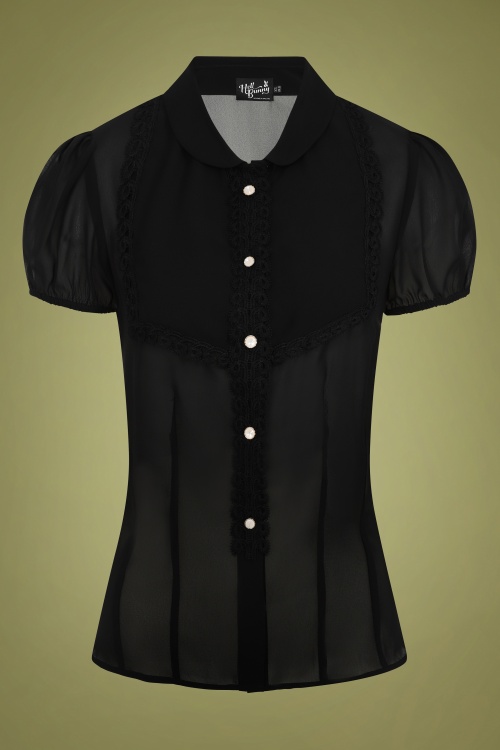 Bunny - Taffy blouse in zwart