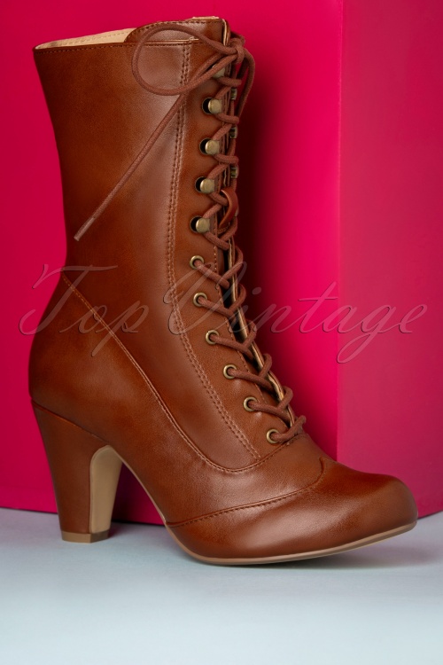 Chelsea Crew - 40s Claire Boots in Tan 3