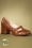 Zapatos de tacón Cassy de los 60 en bronceado