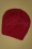 Collectif Clothing - 70s Tamara Knitted Turban in Dark Red 3