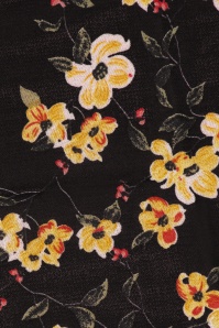 Collectif Clothing - Natasha Flower vierkante sjaal in multi 2