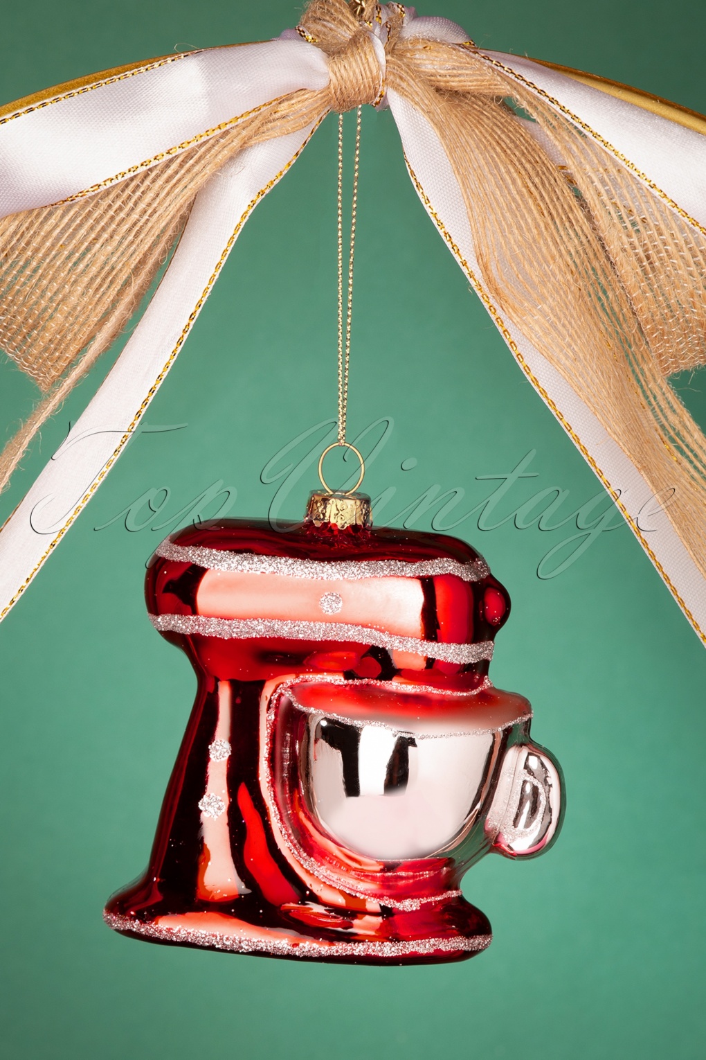 Retro Food Mixer Bauble
