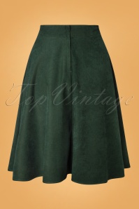 Banned Retro - 50s I'm Yours Swing Skirt in Green 3