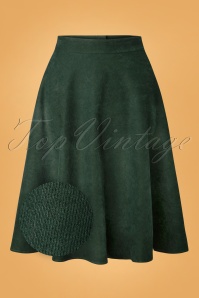 Banned Retro - 50s I'm Yours Swing Skirt in Green