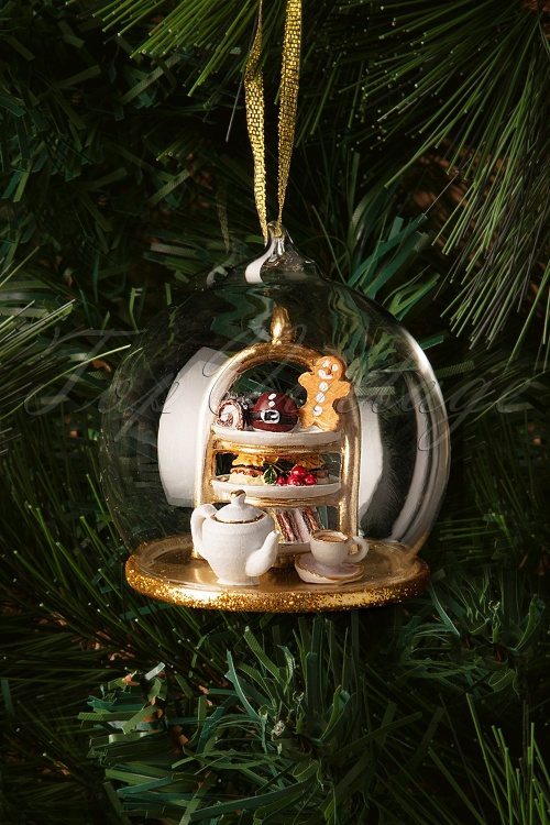 Sass & Belle - Boule de Noël en Forme de Dôme Christmas Tea 