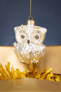 Sass & Belle - Snowy Owl Kerstbal