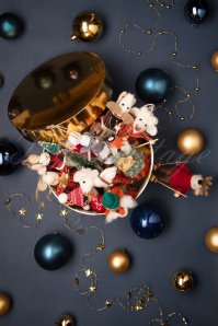 Sass & Belle - Mouse with Christmas Tree Filz Dekoration 2