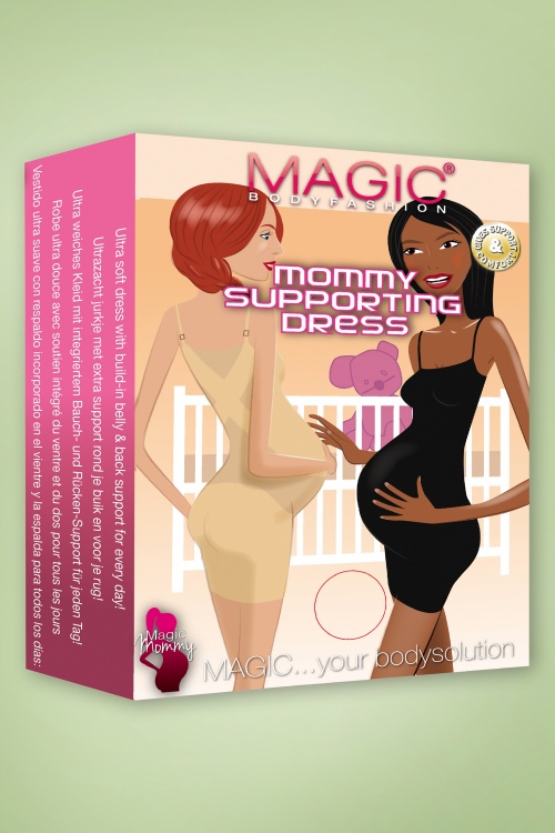 MAGIC Bodyfashion - Mama Supporting Kleid in Schwarz 4