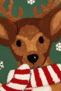 Sass & Belle - Reindeer Embroidered Stocking 3