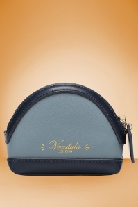 Vendula - 50s The Old Library Coin Purse in Navy 2