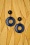Splendette - TopVintage Exclusive ~ 40s Bristol Fakelite Drop Earrings in Blue