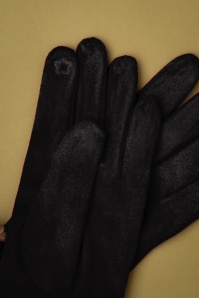 Louche - 50s Cadhla Gloves in Black 2