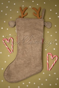 Sass & Belle - Reindeer with Antlers Christmas Stocking 3