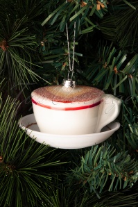 Sass & Belle - Boule de Noël en forme de Cappuccino