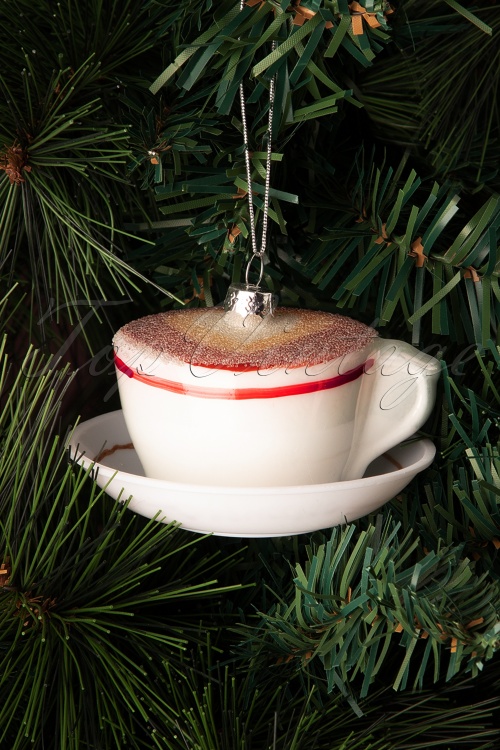 Sass & Belle - Cappuccino Weihnachtskugel