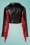 Katakomb 39941 Jacket Black Leather Feathers 100521 007W