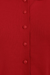 Collectif Clothing - 50s Halette Cardigan in Red 3