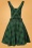 bunny 39513 dress squared green black 251121 010W
