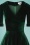 Unique Vintage 39534 Green Velvet Dress Swing 12032021 000009V