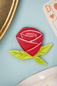 Erstwilder - Broche Painted Rose