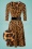 50er Kitty Swing Kleid in Leopard
