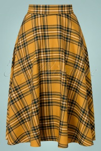 button front leather skirt