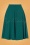 Vintage Chic 35083 Sheila Swing Skirt Teal 20200724 003W