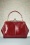 Vintage Frame Kisslock Clasp Bag Années 1920 en Bordeaux