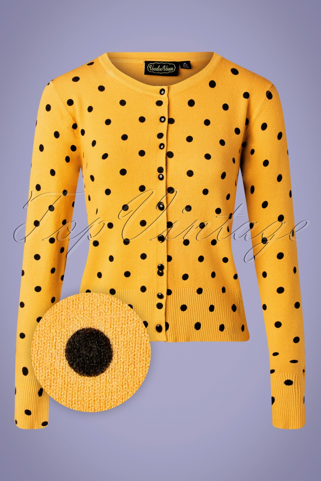 polka dot cardigans