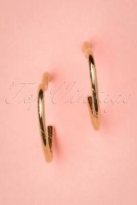 Day&Eve by Go Dutch Label - 50s Heather Heart Earrings in Gold 3