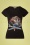 T-Shirt Hotrod Betty's Handtools Années 50 en Noir
