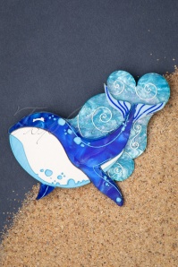 Daisy Jean - Wilma the Whale Brooch