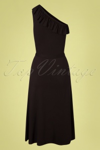 King Louie - 60s Andrea Classic Dress in Black 6