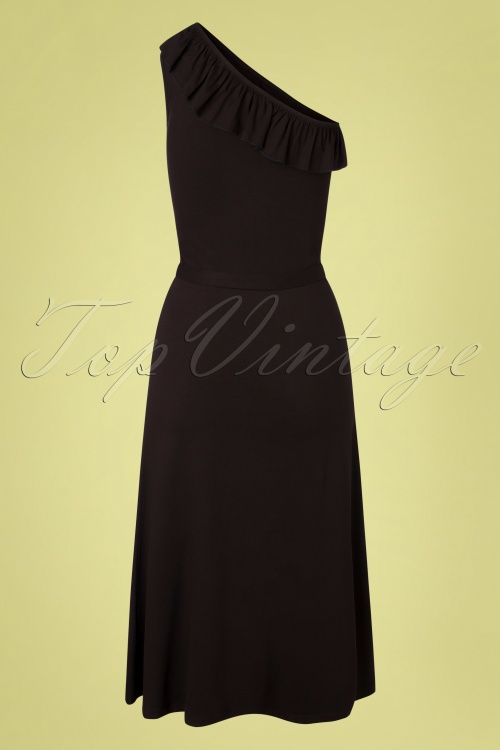 King Louie - 60s Andrea Classic Dress in Black 6