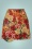Louche 70s Aubin Roses Jacquard Skirt in Multi