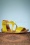 Miz Mooz 70s Aster Sandals in Mustard Yellow