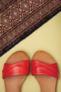 Miz Mooz - 70s Avon Sandals in Scarlet Red 3