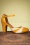 Miz Mooz Zapatos de Salón Mary Jane Janelle de los años 50 en Ocre y Hielo