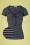 Banned 41098 Top Danni Navy Stripes 01042022 003Z